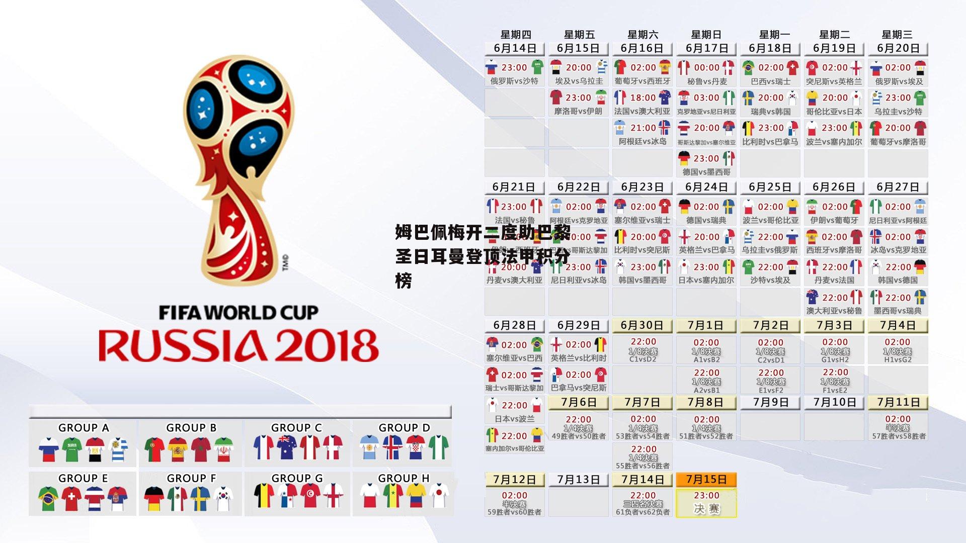 姆巴佩梅开二度助巴黎圣日耳曼登顶法甲积分榜